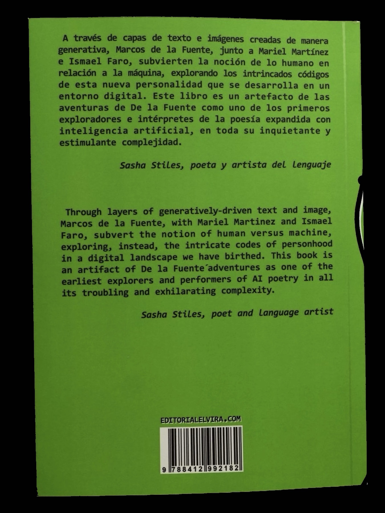 El poeta vs. la máquina - back